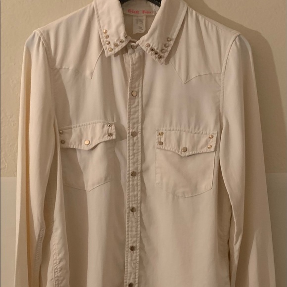 Glam 💎Rox /blusa para mujer/Sz L💎PB09 - Picture 1 of 8